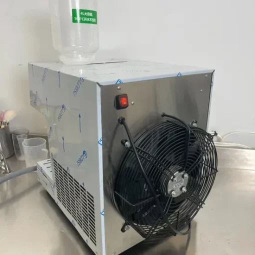 commercial bingsu machine 260kg/24h air cooled, plug and play, commercial snowflake ice machine